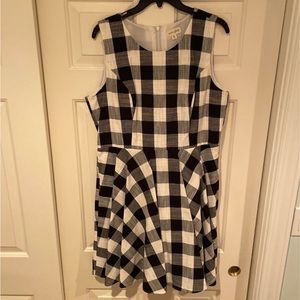 Maison Jules Gingham Dress
